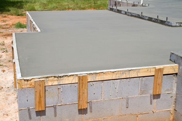 Cost of Concrete Slab Installation in Matthews